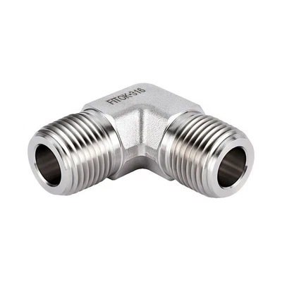 Parker Legris LF3800 3/16in x 1/8in Male Elbow Fitting 3889 55 11 90 Degree 2PK - Image 1 of 4