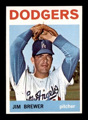 1964 Topps #553 Jim Brewer   EXMT+ X3496776 - Image 1 of 3