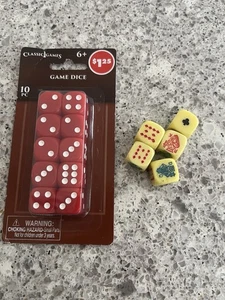 Würfelspiele Classic 10er Set Poker 5er Set - Bild 1 von 4