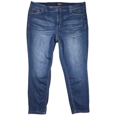 Almost Famous Mujer Jegging Azul Elastizado tiro medio Talla 22 Preppy Informal Básico Foto 1 de 4