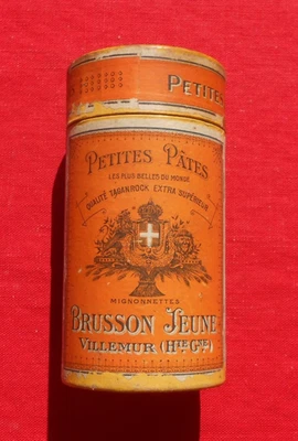 Pâtes Supralta  - Brusson Jeune Villemur  ( Hte Gne ) - ( Orange )  ! - Photo 1/4