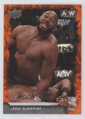 2022 Upper Deck AEW All Elite Wrestling Dynamite /299 Jay Lethal #32 Rookie RC - Image 1 of 2