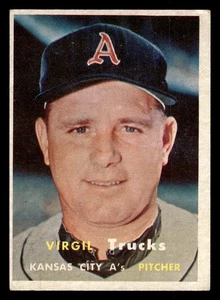 1957 Topps - Virgil Trucks #187 EX/NM - Picture 1 of 2