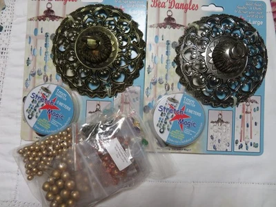 Pepperell Braiding Co. 2 Bea'Dangles Kit con grande applique da appendere, cavo e perline - Immagine 1 di 4