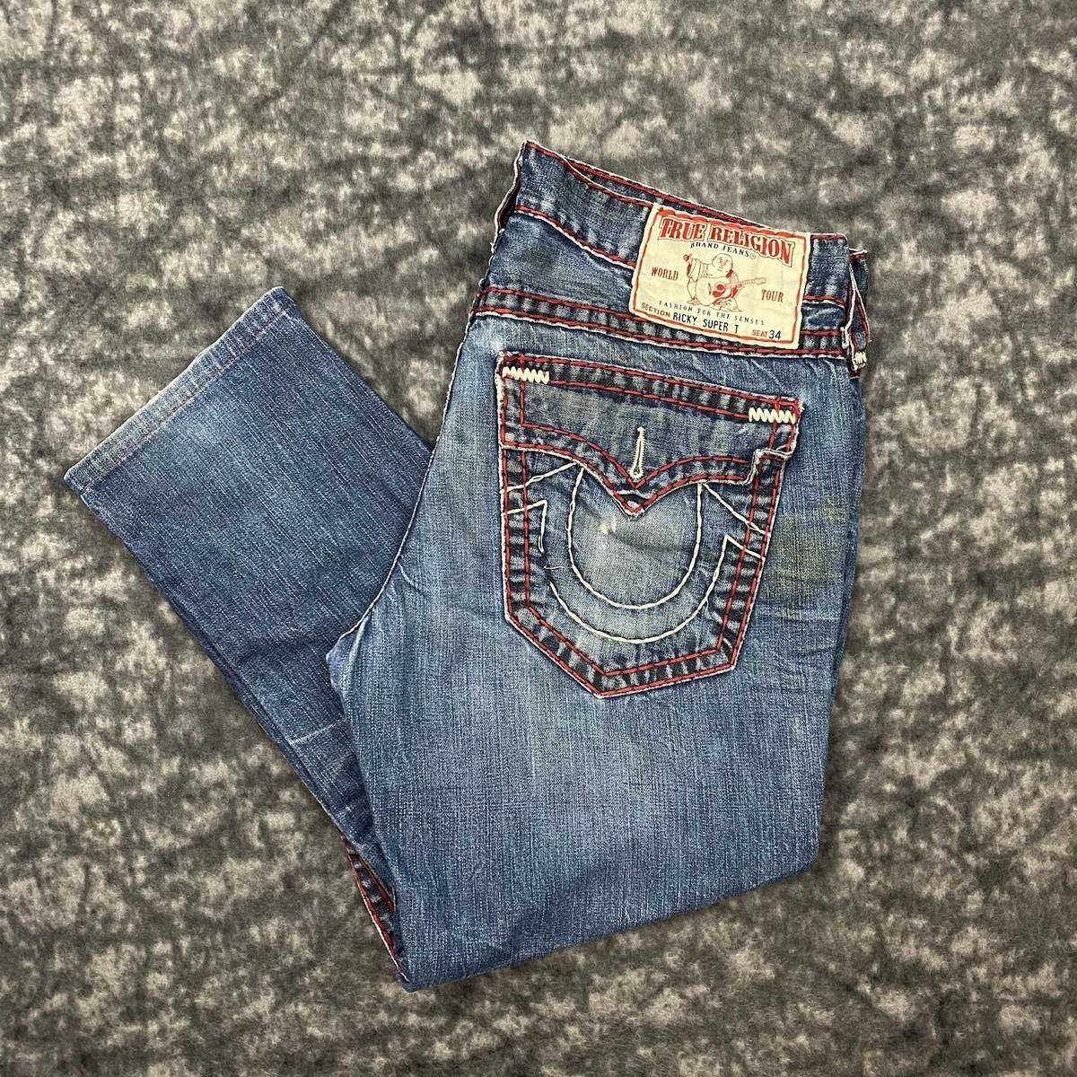 True Religion World Tour Regular Size Jeans for Men for sale True Religion World Tour Regular Size Jeans for Men for sale