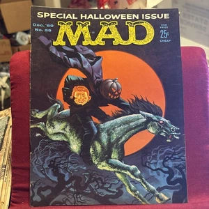 Vintage Dec. 1960 Mad Magazine #59, Headless Horseman - Bild 1 von 2