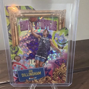 ROB DILLINGHAM 2024-25 TOPPS FINEST SHOW STOPPERS  PURPLE RC /100 - Picture 1 of 3