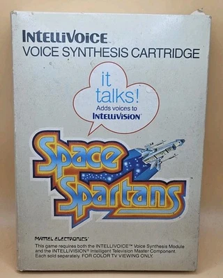 Space Spartans  (Intellivision 1982) Complete in Box CIB  - Image 1 of 4