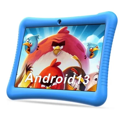 Kids Tablet 10.1 inch Android 13 Tablet for Kids 32GB Bluetooth WiFi Dual Camera - Image 1 of 4
