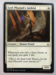 MTG Hour of Devastation God-Pharaoh's Faithful 14/199 NM/M - Picture 1 of 1