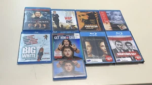 Lot Of 8 Blu-ray Movies Drama Comedy Angels & Demons War Inc Benjamin Button - Picture 1 of 5