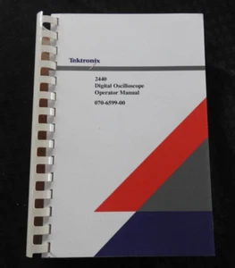 Vintage ORIGINAL PRINTING Tektronix 2440 Oscilloscope OPERATORS Manual MINTY - Picture 1 of 12
