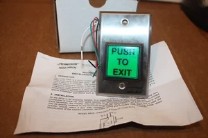 SECURITRON PB2E REX Button with timer, Request to exit, illuminated - Picture 1 of 2