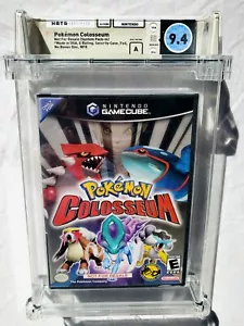 RARO non per rivendita POKEMON COLOSSEUM NINTENDO GAMECUBE NFR WATA 9.4 A non CGC - Foto 1 di 7