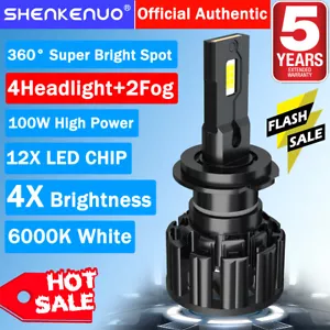 Para GMC Acadia 2007 2008 2009 - 2011 2012 6X Faro LED + Bombillas antiniebla F15 - Imagen 1 de 19