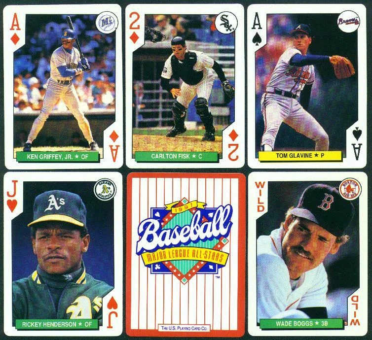 Barry Larkin 6/Clubs 1991 US Playing Card US - Image 1 of 1