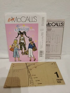 SZ 101/2-161/2 Uncut McCall's M5312 Girls Plus Lined Jackets Vest Pants - Picture 1 of 15