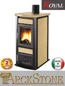 Royal Palazzetti Stuba Panna 7,1 kW Stufa Legna Aria Naturale Irraggiamento 71Mq - Imagen 1 de 1