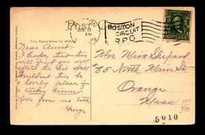 1908 Boston Circuit Street Car RPO on PPC - L15267 - Picture 1 of 2