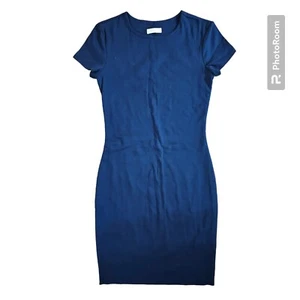 KOOKAI Ladies Blue Jersey Short Sleeve Bodycon Mini Dress Casual Size 2 - Picture 1 of 7