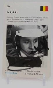 JACKIE ICKX FORMULA 1 , DAKAR, & LEMANS24H LEGEND SIGNED VINTAGE TRADING CARD - Picture 1 of 2