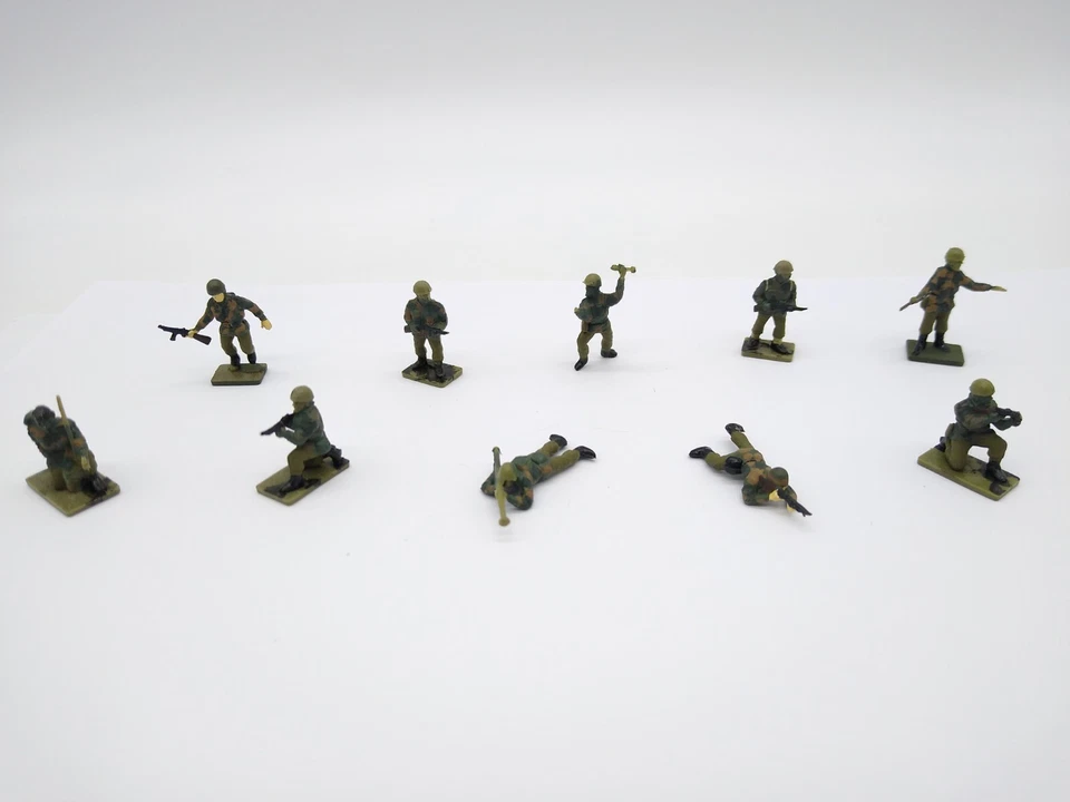 Airfix British Soldiers Painted - OO - Good Condition - Image 1 of 4