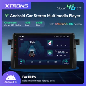 XTRONS 9" Android 14 Autoradio 4G LTE 8Core 64GB DSP GPS Navi Für BMW E46 MG ZT - Bild 1 von 14