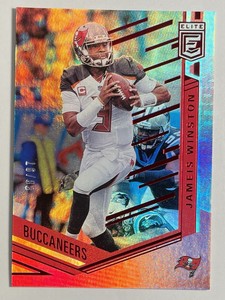2018 Donruss Elite Jameis Winston Red Foil Parallel /97 Tampa Bay Buccaneers #49