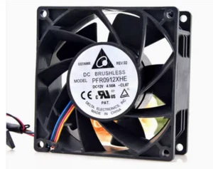 Uno Para Delta PFR0912XHE 12V 4.50A Ventilador de refrigeración de 4 pines 90*90*38 mm - Imagen 1 de 2