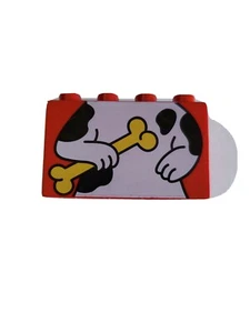 Vintage Lego Duplo DOG Red Brick Body 2x4x2 1-Piece  - Picture 1 of 1