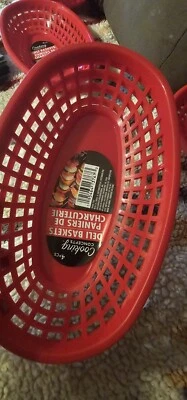 Cooking Concepts Red Deli Baskets    4-ct. Packs - Image 1 of 2