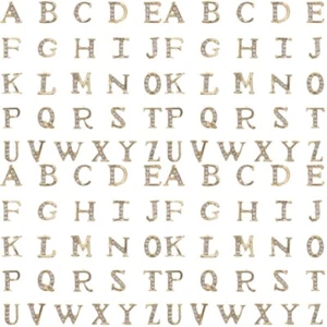 4 Sets Alphabet -Nagelkunstzubehör Fräulein Nagelschmuck Aus Legierung - Bild 1 von 12