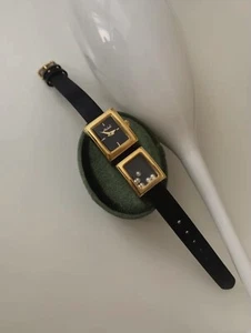 Vintage Women’s Elegant Unique Double Dial Faux Pearl Watch- Rare 2025 - Picture 1 of 7