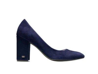 Cole Haan Size 8.5 Blue Grand OS Alanna Suede Pump Heel Shoe NEW NWOB - Image 1 of 4