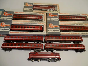 LIMA  .  Lot 2 Locomotives  et  8 Wagons . CAPITOLE .   HO . - Picture 1 of 2