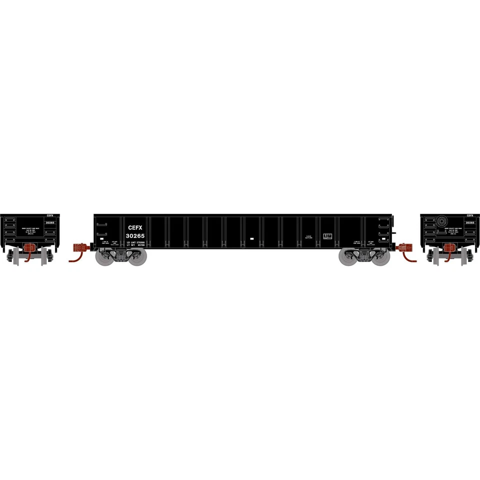 NEW Athearn 52' Mill Gondola - CEFX Freight Cars N Scale - Image 1 of 1