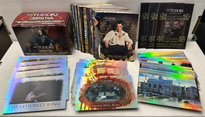 Die Tudors I, II & III, KOMPLETTES BASE CARD SET + ALLE 27 EINSTECKKARTEN + Box - Bild 1 von 1