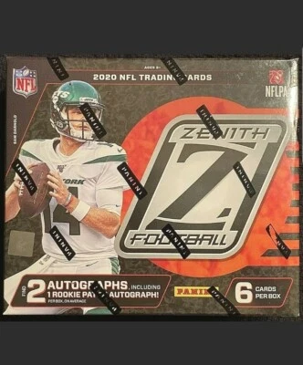 2020 PANINI ZENITH FOOTBALL HOBBY BOX factory sealed new NIB NFL  - Image 1 of 3