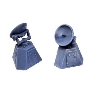 Outland Models Landschaftsminiatur Parabolantenne mit Kontrollraum x2 1:64 Spur - Bild 1 von 2