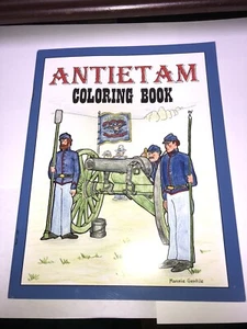 Antietam : A Civil War Coloring Book By Mannie Gentile. - Picture 1 of 10