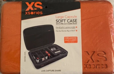 XSories Large Capxule, GoPro Case with Pre-Cut Foam Inlays. BRAND NEW!! - Image 1 of 3
