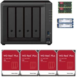 Synology DS923+ 8GB RAM 1.6TB Cache 24TB (4x6TB) of WD RED PLUS Drives - Picture 1 of 1
