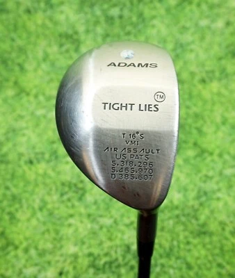 Adams tight lies 16° air assualt hybrid RH regular flex graphite shaft golf club - Image 1 of 4