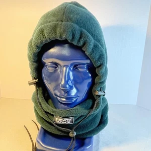 Sombrero Head Sokz Para Hombres Talla Única Verde Vellón Capucha Pasamontañas Cuello Calentador Invierno - Imagen 1 de 6