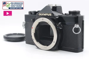 New Seal «App MINT w/ CAP» Olympus OM-1 MD black 35mm Film Camera From JAPAN - Picture 1 of 13