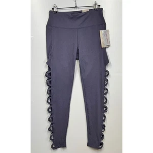 Balance Collection Graystone Leggings 7/8 Length Criss Cross Strappy Size M NWT - Picture 1 of 12