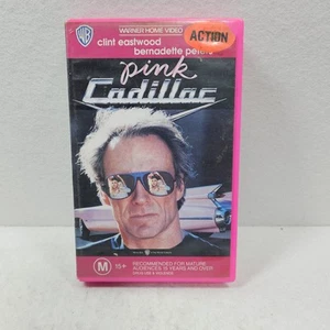 PINK CADILLAC 1989 VHS Movie - Clint Eastwood (Big Box EX-Rental in WB case) - Picture 1 of 6