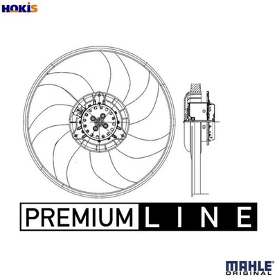 FAN ENGINE COOLING CFF 400 000P FOR VAUXHALL CORSA/Mk/III OPELA 14 XER 1.4L - Image 1 of 4