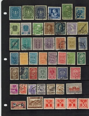 Austria stamps on two stock cards mostly used. - Image 1 of 2