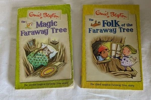 Enid Blyton The Faraway Tree Books 2 & 3 - Magic Faraway Tree Folk Of The... - Picture 1 of 5